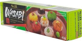 S&B - Wasabi jūros ridikėlių pasta - 3 vnt. (3 x 43 g) - originalus japoniškas