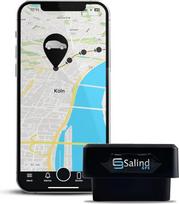 SALIND GPS seklys automobiliams, transporto priemonėms ir sunkvežimiams OBD2 kištukas - automobilio sekimo siųstuvas su buvimo vieta - transporto priemonių apsauga nuo vagysčių - sekimas internetu visame pasaulyje realiuoju laiku su programėle (iOS ir And