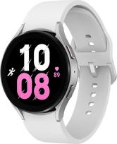 Samsung Galaxy Watch5 Smartwatch, Health Monitoring, Sports Watch, Long Battery Life, Bluetooth, 44 mm, Silver, Extension 1 Year Guaranteed [Amazon Excluded] - Version FR