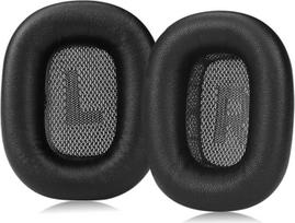 Sinowo Lambskin Ear Pads for Apple AirPods Max Headphones Replacement Ear Pads Sweatproof Easy to Install with Magnet Sheepskin and Memory Foam Black
