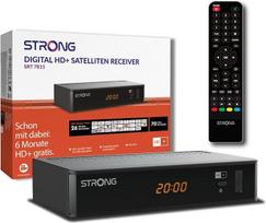 Skaitmeninis HD palydovinis imtuvas STRONG SRT7815, HD-SAT imtuvas, DVB-T2 HD, su HD+ kortele Vokietijai