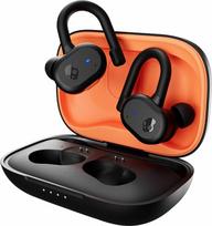 Skullcandy Push Active True Wireless In-Ear Headphones - True Black/Orange