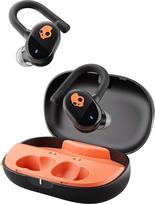 Skullcandy Push Play Active, Wireless In-Ear Headphones, 34 Hours Battery Life, Stay Aware Mode, Micro, Compatible with iPhone, Android and Bluetooth Devices - True Black/Orange