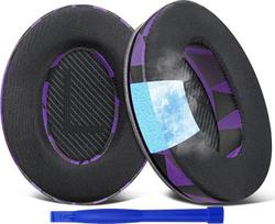 SoloWIT Cooling Gel Replacement Ear Pads for Bose QuietComfort 35 (QC35) and Quiet Comfort 35 II (QC35 II) Over-Ear Headphones Noise Isolating Foam