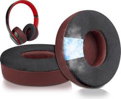 SoloWIT® Cooling Gel Replacement Ear Pads for Beats Solo 2 & Solo 3 Wireless On-Ear Headphones, High Density Noise Isolation Foam Pads, Extra Thickness