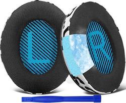 SoloWIT® Cooling Gel Replacement Ear Pads Pads for Bose Headphones, Replacement Pads for QuietComfort 15 QC15 QC25 QC2 QC35/Ae2 Ae2i Ae2w/SoundTrue & SoundLink Around-Ear