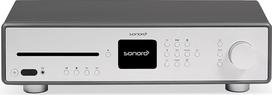sonoro Maestro HiFi Receiver with Class D Amplifier, CD Player & Internet Radio (Bluetooth, FM, DAB Plus, Spotify, Tidal, Amazon, Deezer) Matt Graphite