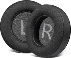 SOULWIT 80 mm mesh fabric replacement ear pads for AKG Pro Audio K175 headphones, ear pads cushion with noise insulation foam