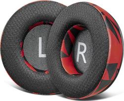SOULWIT 90 mm Mesh Fabric Replacement Ear Pads for AKG Pro Audio K845 K845BT K545 K540 K275 K267 K245 K182 K167 Headphones with Noise Isolation Foam