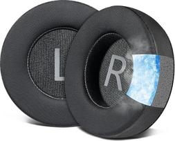 SOULWIT Cooling Gel Replacement Ear Pads for AKG K701, K702, Q701, Q702, K601, K612, K712 Headphones, Ear Pads with Ice Silk Fabric, High Density Noise Protection Foam