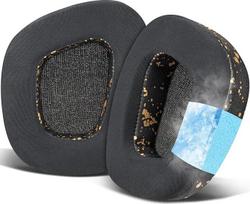 SOULWIT Cooling Gel Replacement Ear Pads for Corsair Void/Void Pro Wired and Wireless RGB USB Gaming Headsets, Replacement Pads with Noise Isolating Extra Thickness