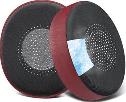 SOULWIT Cooling Gel Replacement Ear Pads for Jabra Evolve2 65 (Evolve 2 65MS 65UC MS UC)/Evolve2 40 (40UC 40MS USB)/Elite 45h On-Ear Wireless Headphones, Pads with Ice Silk Fabric