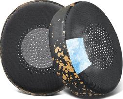 SOULWIT Cooling Gel Replacement Ear Pads for Jabra Evolve2 65 (Evolve 2 65MS 65UC MS UC)/Evolve2 40 (40UC 40MS USB)/Elite 45h On-Ear Wireless Headphones, Pads with Ice Silk Fabric