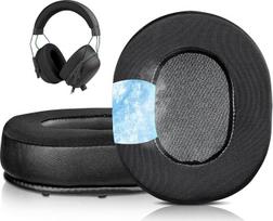SOULWIT Cooling Gel Replacement Ear Pads for Razer BlackShark Black Shark V2/V2 Pro Gaming Headset (Fits No New Blackshark V2 Pro, 2023 Edition)