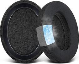 SOULWIT Cooling Gel Replacement Ear Pads for Sennheiser HD650, HD660 S, HD600, HD6XX, HD58X, HD580, HD565, HD545, HD535 Headphones, Ear Pads with Noise Isolation Memory Foam, Extra Thickness