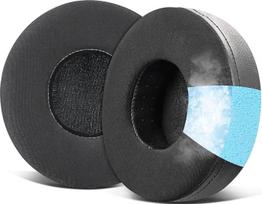 SOULWIT Cooling Gel Replacement Ear Pads for Skullcandy Hesh & Hesh 2 Wireless Over-Ear Headphones with Noise Isolating Foam