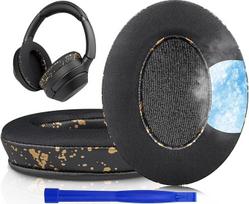 SOULWIT Cooling Gel Replacement Ear Pads for Sony WH-1000XM3 (WH1000XM3) Over-Ear Headphones, Ear Pads with High Density Noise Isolation Foam, Extra Thickness