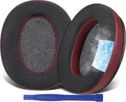 SOULWIT Cooling Gel Replacement Ear Pads for Sony WH-XB910 XB910N Extra Bass Noise Cancelling Headphones for Sony WHXB910N Wireless Bluetooth Headset Pad with Ice Silk Fabric, High Density Noise