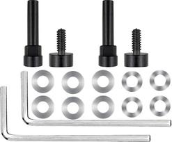 SOULWIT Metal Swivel Rivets Replacement Parts Kit for Bose QuietComfort 35/QC35/QC35 II/QC45/QuietComfort SE (QC SE)/New Quiet Comfort Wireless Headphones, Hinge Screws Accessories and Gaskets