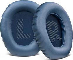 SOULWIT Protein Leather Replacement Ear Pads for JBL Quantum 100 (Q100), Quantum 350 (Q350) Headphones, High Density Foam Pads, Protein Leather