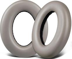 SOULWIT Protein Leather Replacement Ear Pads for Sennheiser Momentum 4 Over/Around Ear Wireless Headphones, Cushions with High Density Noise Isolation Foam