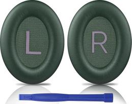 SOULWIT Replacement Ear Pads for Bose QuietComfort 45 (QC45)/QuietComfort SE (QC SE)/New Quiet Comfort Wireless Over-Ear Headphones Replacement Pads with Softer Protein Leather, Noise Isolating Foam