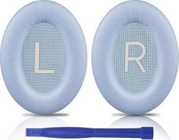 SOULWIT Replacement Ear Pads for Bose QuietComfort 45 (QC45)/QuietComfort SE (QC SE)/New Quiet Comfort Wireless Over-Ear Headphones Replacement Pads with Softer Protein Leather, Noise Isolating Foam