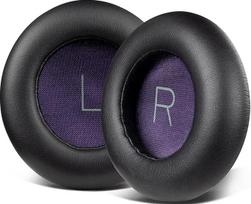 SOULWIT Replacement Ear Pads for Plantronics BackBeat Pro Wireless Noise Cancelling Headphones, Replacement Pads with Noise Isolation Memory Foam, Softer Protein Leather (Black)