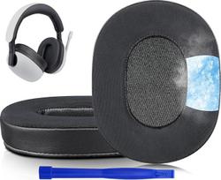 SOULWIT Replacement Ear Pads for Sony Inzone H7 (WH-G700) / H9 (WH-G900N) Wireless Gaming Headset Noise Isolating Foam Pads Ice Silk Fabric
