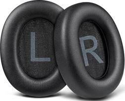 SOULWIT Replacement Ear Pads for TOZO HT2/HT 2 Headphones with Softer Protein Leather and Noise Isolation Foam
