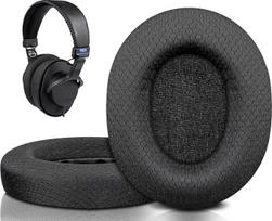 SOULWIT Tinklelio audinio pakaitiniai ausų įdėklai "Sony" MDR-7506 MDR-V6 MDR-V7 MDR-CD900ST monitoriaus ausinėms su triukšmo izoliacijos putomis