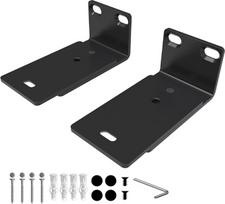 Soundbar 300/500/550/600/700/900/Ultra/Smart Soundbar, televizoriaus garsiakalbis verstellbares Wandmontage-Kit, Schwarz, für Bose Smart Soundbar, Smart 300 500 550 550 600 600 700 900 Ultra Halterung