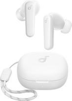 soundcore by Anker P20i belaidės "Bluetooth" ausinės į ausis, 10 mm garsiakalbis, "Bluetooth 5.3", reguliuojamas ekvalaizeris, 30 valandų trukmės, atsparios vandeniui IPX5, 2 mikroschemos su dirbtiniu intelektu, galima naudoti atskirai (baltos spalvos)