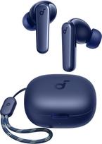 soundcore by Anker P20i True Wireless Earbuds, belaidės "Bluetooth" ausinės, 10 mm garsiakalbis, "Bluetooth 5.3", reguliuojamas ekvalaizeris, 30 valandų atkūrimo laikas, IPX5 atsparios vandeniui, 2 mikroschemos su dirbtiniu intelektu (mėlynos spalvos)