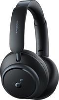 soundcore by Anker Space Q45 "Bluetooth" ausinės, adaptyvus aktyvus triukšmo slopinimas iki 98 %, 50 valandų atkūrimo, programėlių valdymas, LDAC Hi-Res belaidis garsas, lengvas dizainas, krištolo skaidrumo skambučiai