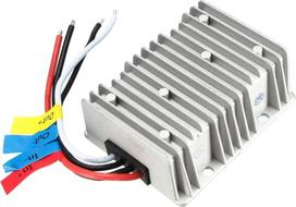 sourcing map Neu Größe groß Größe wasserdichte DC12V Schritt Unter DC 48V 8A Anschluss Regler de
