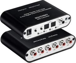 SOUTHSKY 5.1 skaitmeninis garso keitiklis - optinis/koaksialinis SPDIF zu 5.1 CH analoginis garsas (Cinch-Ausgang)