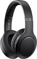 SPC Heron Studio Bluetooth Headphones Over-Ear with 26 Hours Battery Life, Two Simultaneous Connections, Built-in Microphone, Aux-In Input and Foldable, Colour: Black