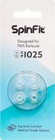 SpinFit CP1025 for True Wireless Earbuds Fits MTW 3, Galaxy Buds 2, Soundcore Space A40 & More - ML/M - Medical Grade Silicone Patented Ear Tips (for Nozzle Diameter from 4-5.5 mm)