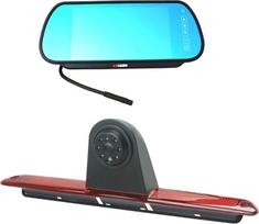Sprinter Brake Light Reversing Camera for MB Mercedes Benz Sprinter W906 / VW Crafter Vans Light Parking (Sprinter Van with Monitor)