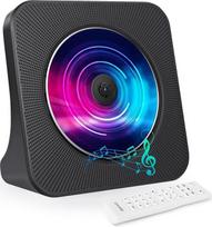 Stalinis CD grotuvas su "Bluetooth" siųstuvu, nešiojamasis CD grotuvas su garsiakalbiais ir laikmačiu, radijo CD grotuvas su AUX/USB prievadu, dulkių dangteliu, LCD ekranu, nuotolinio valdymo pultu, skirtas Kpop muzikos CD albumams