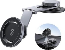 SYNCWIRE Automobilinis mobiliojo telefono laikiklis MagSafe automobilinis laikiklis Magnetinis mobiliojo telefono laikiklis Automobilis suderinamas su visais automobilių prietaisų skydeliais (įskaitant Tesla ekraną) Mobilusis telefono laikiklis iPhone 15