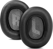 TaiZiChangQin Pakaitinės atminties putų ausų pagalvėlės, suderinamos su JBL E65, E65BTNC, Duet NC, Live 650 BTNC, Live 660 BTNC ausinėmis Baltymų odos ausų pagalvėlės
