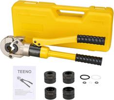 TEENO užspaudimo replės TH-Contour (100 kn), vamzdžių užspaudimo replės, naudojamos aliumininiams plastikiniams vamzdžiams, nerūdijančio plieno vamzdžiams, jungiamosioms detalėms: TH16, TH20, TH26, TH32 (užspaudžia TH16-32)