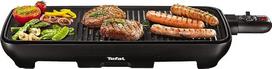 Tefal Tischgrill Malaga TG3918 | Elektrinis grilis | Reguliuojamas termostatas | Antihaftbeschichtete Grillplatte, 2/3 Grill, 1/3 Teppanyaki | Abnehmbares Kabel | Platte+Abtropfschale spülmaschinenfest | 2000W