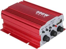 TEMPO DI SALDI Audio Amplifier 2 Channels Stereo Input USB SD Card Reader with Remote Control