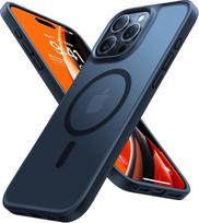 TORRAS 2024 "iPhone 15 Pro Max" dėklas "Magsafe" (aukščiausio lygio karinė apsauga ir magnetinė jėga) Itin patvarus dėklas "iPhone 15 Pro Max" dėklas Atsparus smūgiams "Velvet Touch" plonas mobiliojo telefono dėklas Juodas, Guardian