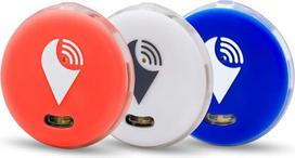 TrackR 3er-Pack Pixel Rot Weiß Blau Daiktų sekimo įrenginys iOS/Android/Alexa Skill