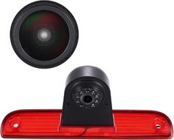 Transporter 1280X720 Pixel 3rd Brake Light Reversing Camera Waterproof Night Vision Camera for Van Fiat Ducato X250 X290 Bus Box/Peugeot Boxter/Citroen Jumper