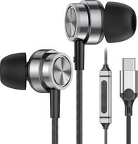 USB C Headphones, Headphones with USB C Cable for Samsung Galaxy S24 Ultra S23 S22 FE A55 A54 and iPhone 15, Stereo Headphones USB C Connection for iPad Pro 2022/202, Pixel 8/7, Tablets and Laptops